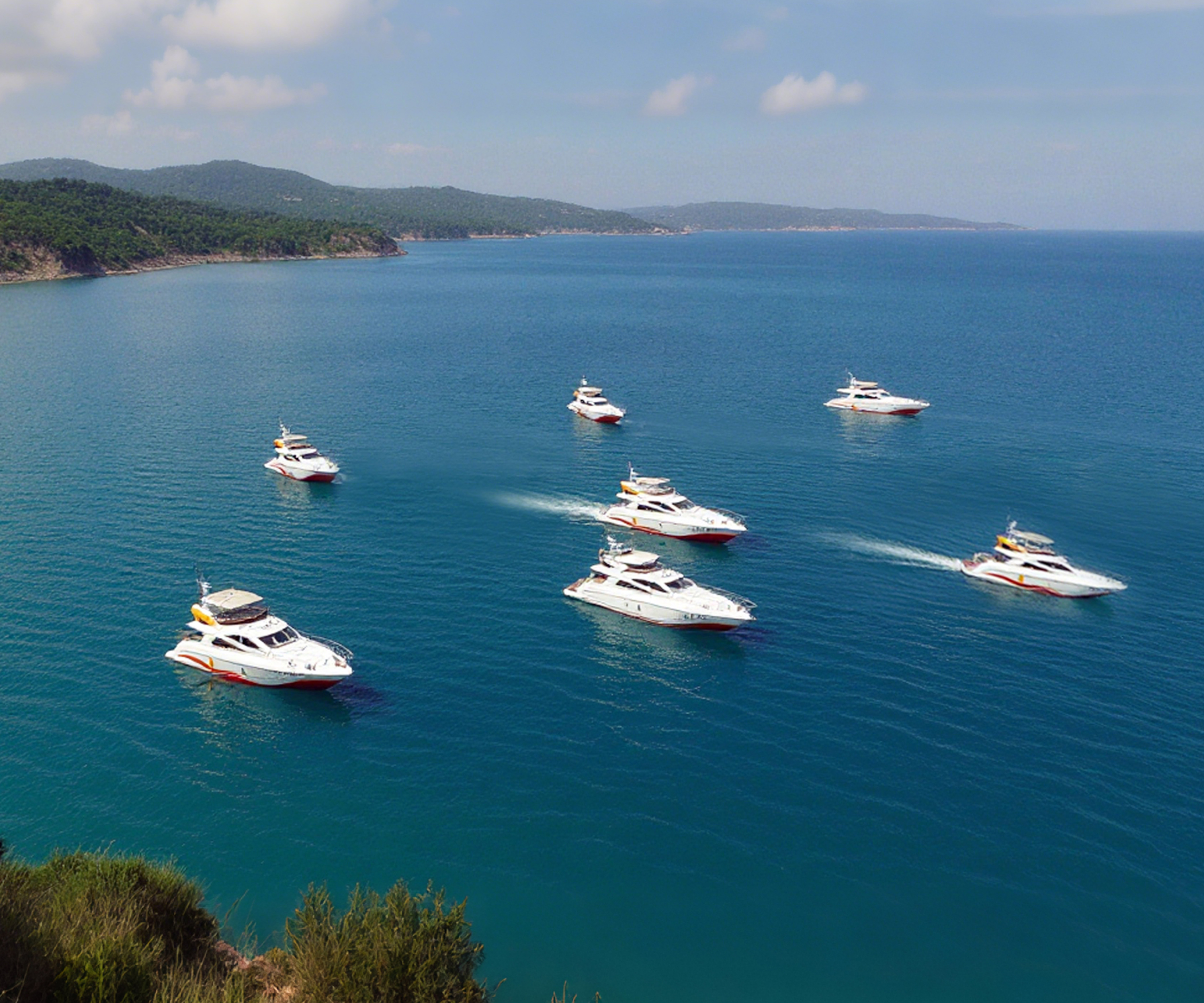 918博天堂科技批量高端定制游船启航交付